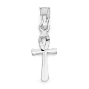 925 Sterling Silver Ankh Charm, Dainty Silver Ankh Charm Gifts